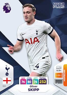 316 Club Crest Tottenham Hotspur Base Panini Premier League Adrenalyn XL  2024 Card - Solve Collectibles