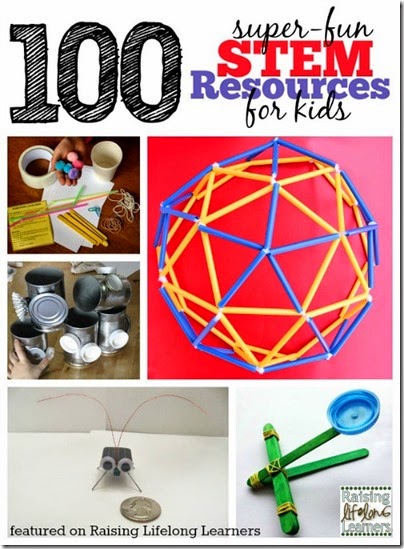 Stem - 100 Stem Activities for Kids of all ages to reinforce math, science, engineering 