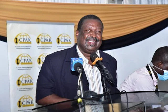 ANC party boss Musalia Mudavadi news photo