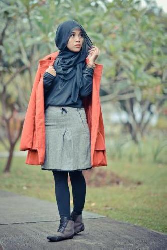 Model Hijab Street Style Ala Korea Buat Hijabers Pecinta K 