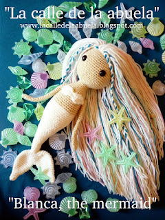 free mermaid doll crochet pattern