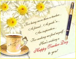 Lovely Teachers Day Flowers Gifts, Best Wishes Cards 