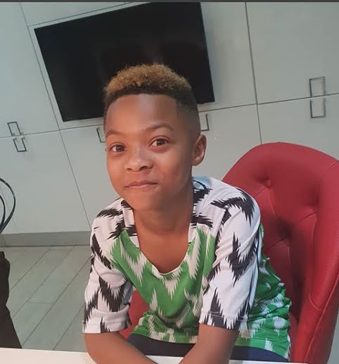 Peter Okoye and wife celebrate their son as he clocks 10 today