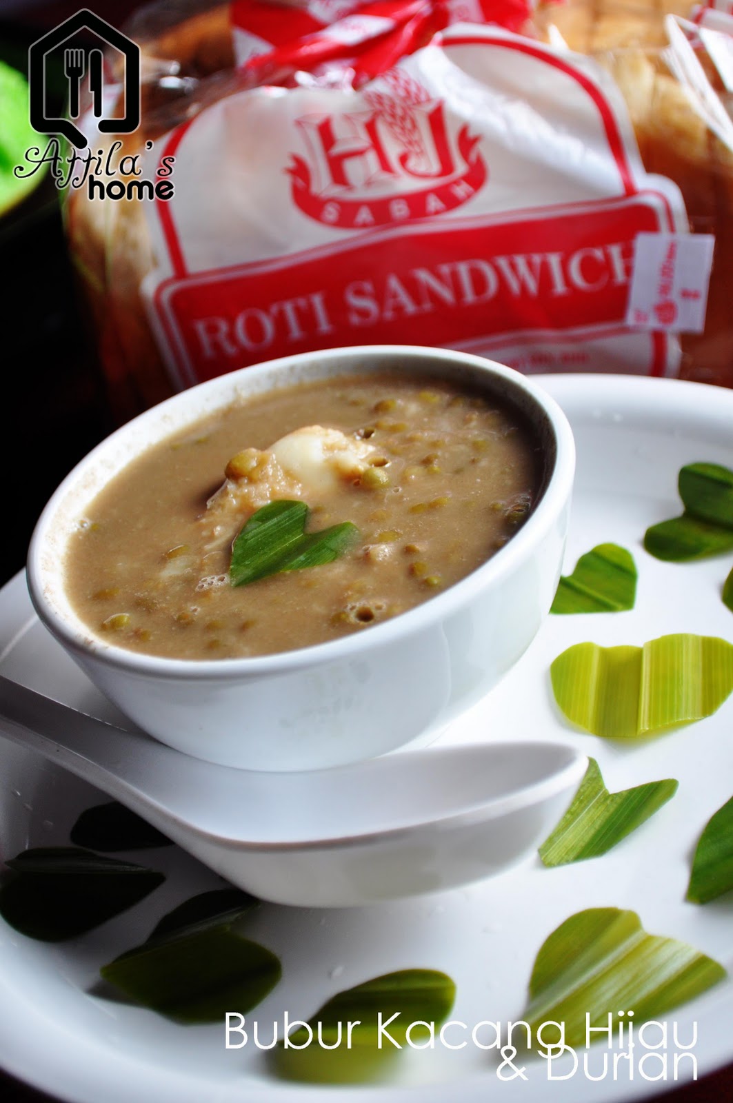 Attila's Home: Bubur : Jagung manis & Kacang Hijau Durian