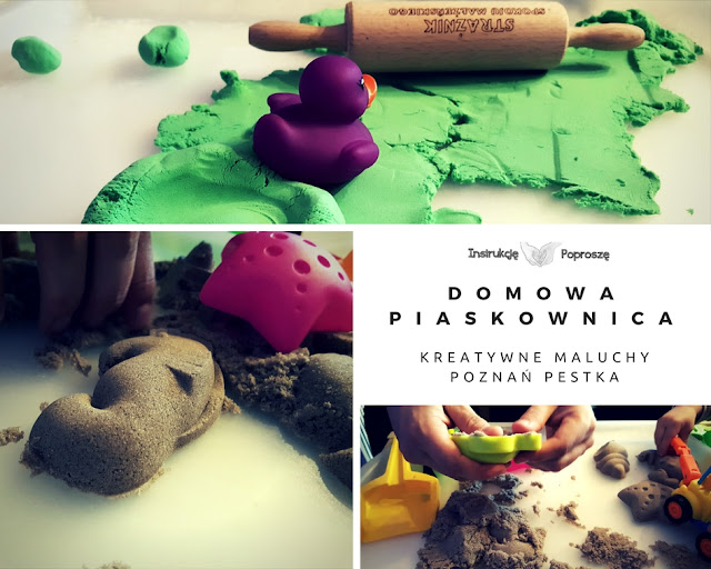 Domowa piaskownica - Kinetic Sand