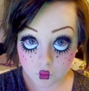 http://todiyornottodiy.blogspot.pt/2013/10/halloween-scary-doll-makeup.html