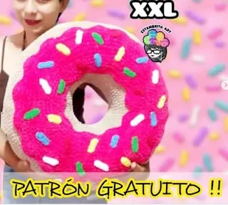 PATRON GRATIS DONUT AMIGURUMI 62221