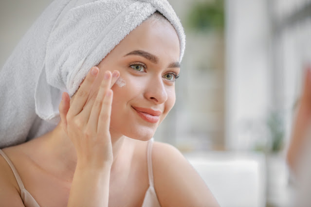 Beauty Woman After Hormonal Acne Treatment