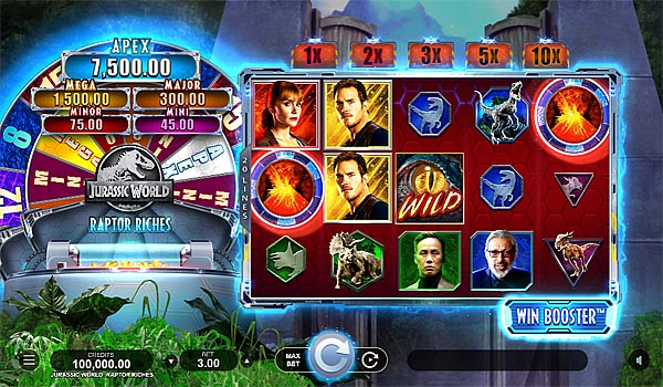 Main Gratis Slot Indonesia - Jurassic World Raptor Riches Microgaming