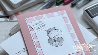Simple Stamping with Hippiest Hippos (banner) | Nature's INKspirations by Angie McKenzie