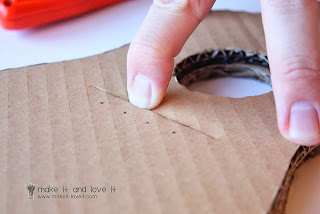 como fazer violão de papelão reciclado brinquedo de papel