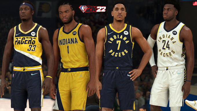 Indiana Pacers Jersey by Pinoy21 | NBA 2K22