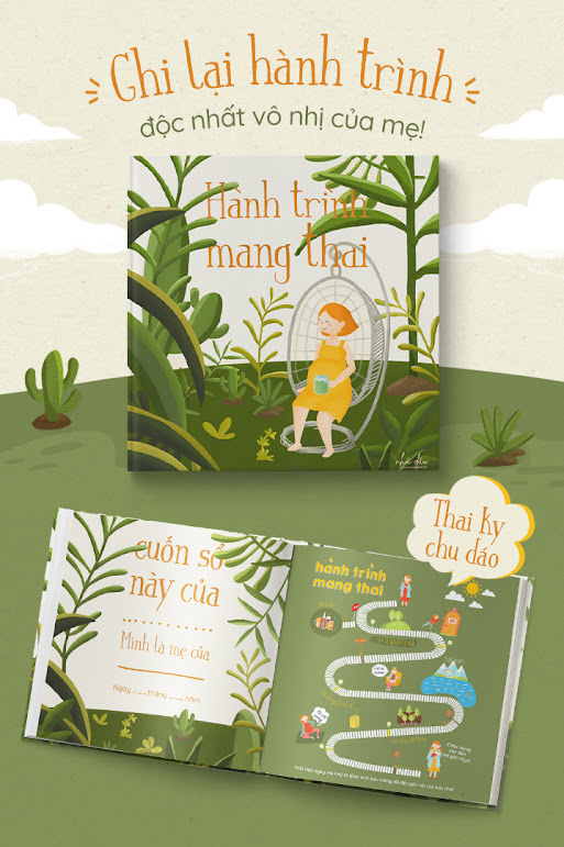 [A116] Activity book: Combo sách nên có khi mang thai