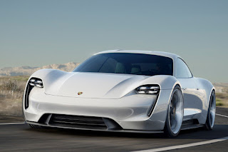 Porsche Mission E Concept (2015) Front Side
