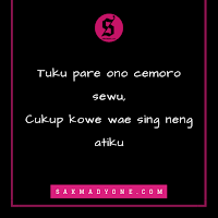 pantun jowo tresno