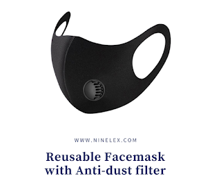 Best Reusable Face mask With Anti dust Filter in usa