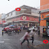 Lluvia en el centro de Tepic