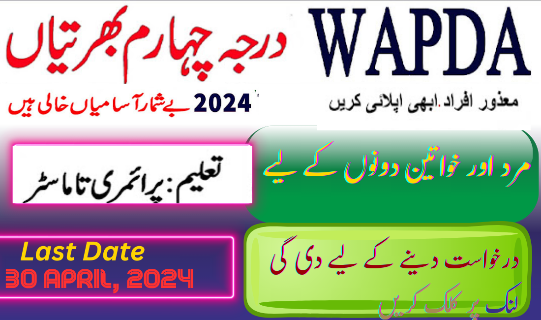 Wapda Jobs 2024