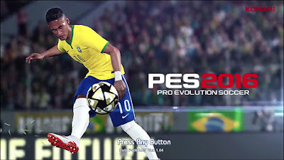 PES 2013 Start Screen Neymar Jr PES 2016 