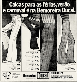 nos 70.  1974. década de 70. os anos 70; propaganda na década de 70; Brazil in the 70s, história anos 70; Oswaldo Hernandez;