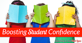 7 Easy Ways to Boost Student Confidence! #3 and #6 are sure to get your students thinking more positively! 