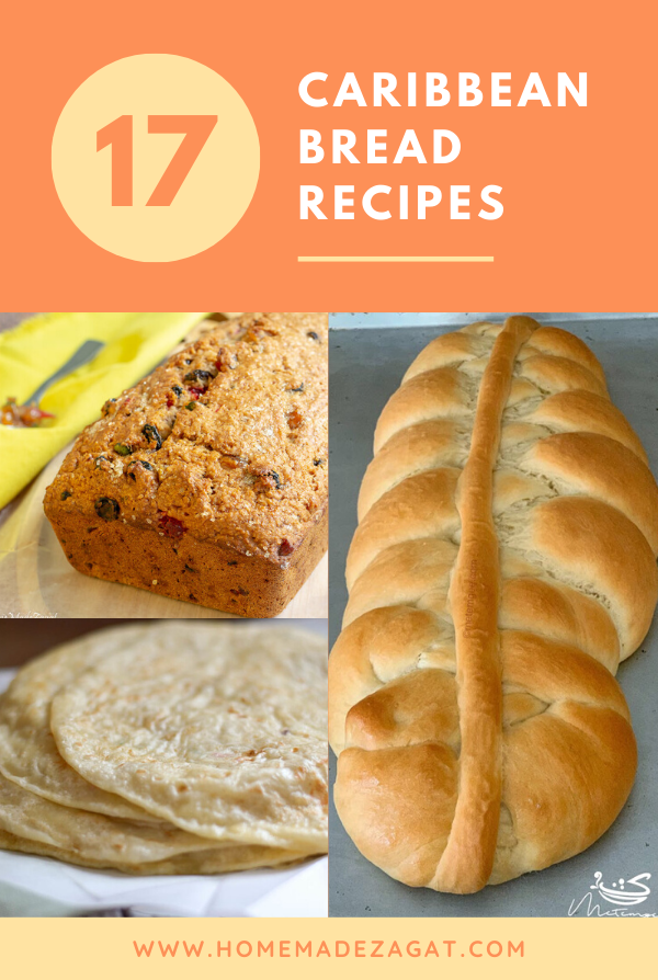 A roundup of delicious Caribbean bread recipes. Perfect to practice your baking skills.