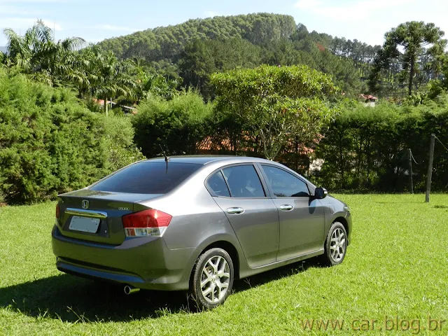 Honda City 2012 EX Automático Cinza Paladium