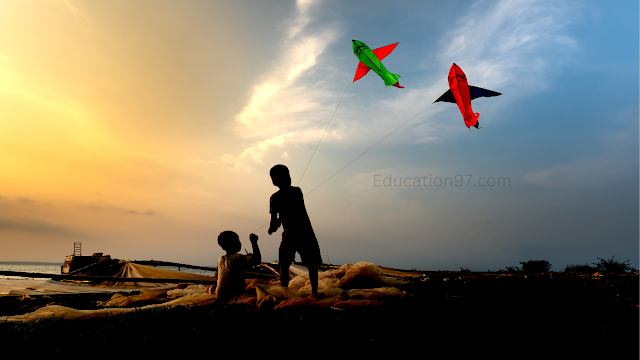 Kite Flying Photo