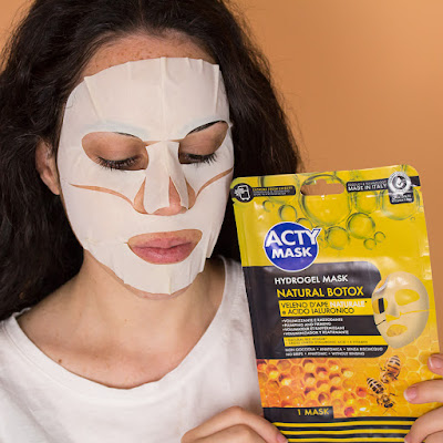 Maschera rassodante viso Acty Mask Natural Botox con Veleno d'Ape