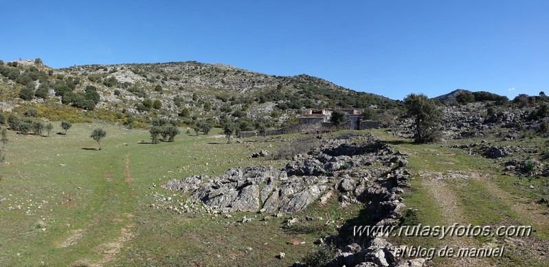 Cerro de la Sardina - Cerro Carboneras - Cerro del Pendejo - Cueva Bermeja - Cerro Colmenarejo - Tajo de Pompeyo - Cerro de Rajete