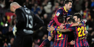 Video Gol Barcelona vs Malaga 27 Januari 2014