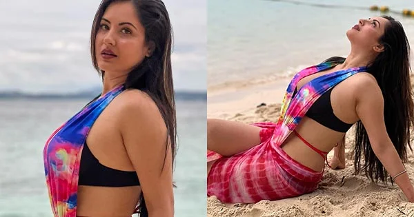 puja banerjee swimsuit curvy actress