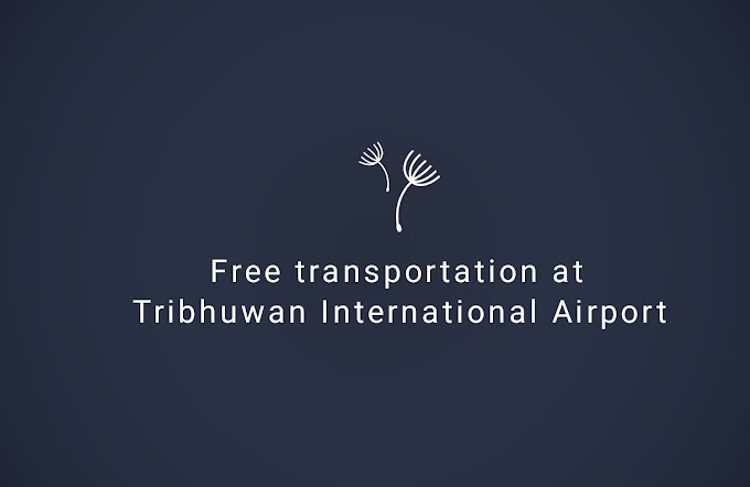 Free transportation at Tribhuwan International Airport