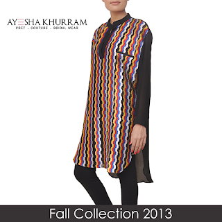 Latest Fall Collection, Winter 2013,  Ayesha Khurram,casual wear 