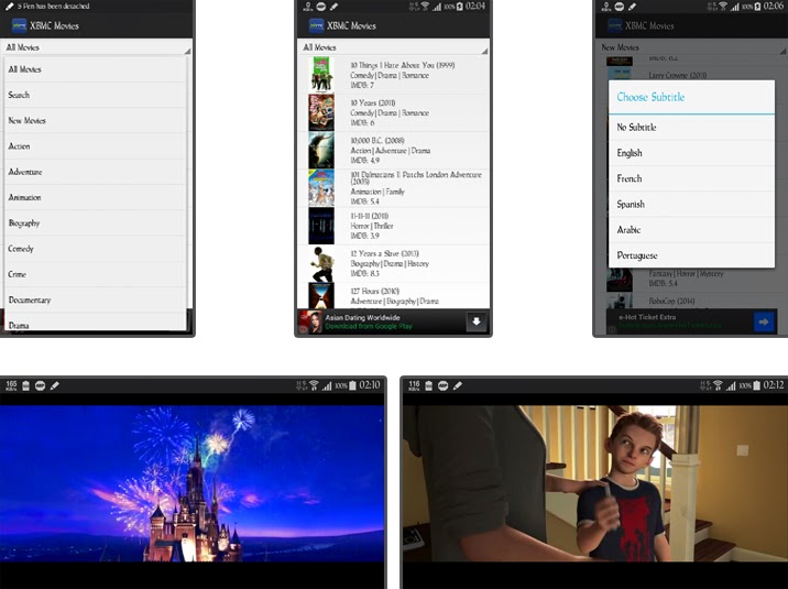 Androidians apps: MENONTON TV DARI TELEFON ANDROID DAN 