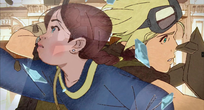 A Girl Meets a Boy and a Robot - cortometraje anime - Shinichiro Watanabe