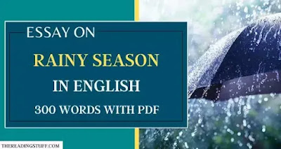 rainy season essay in english