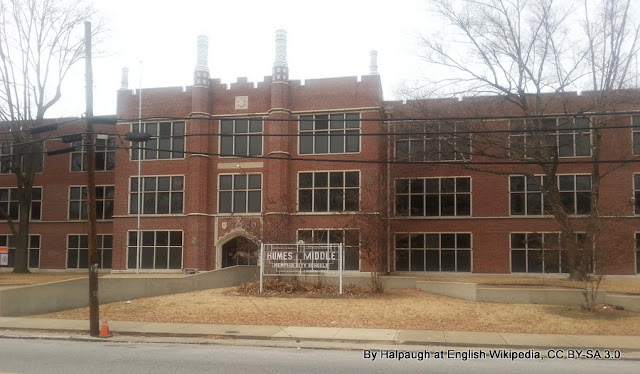 Humes High Scholl, em Memphis, a escola frequentada por Elvis Presley