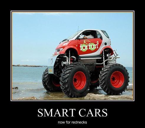 Redneck Smart Car Funny Pictures Funny Products Redneck Jokes Funny.