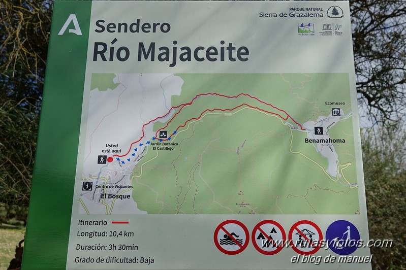 Sendero circular Río Majaceite