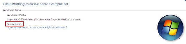 Instalar o Service Pack 1 no Windows 7