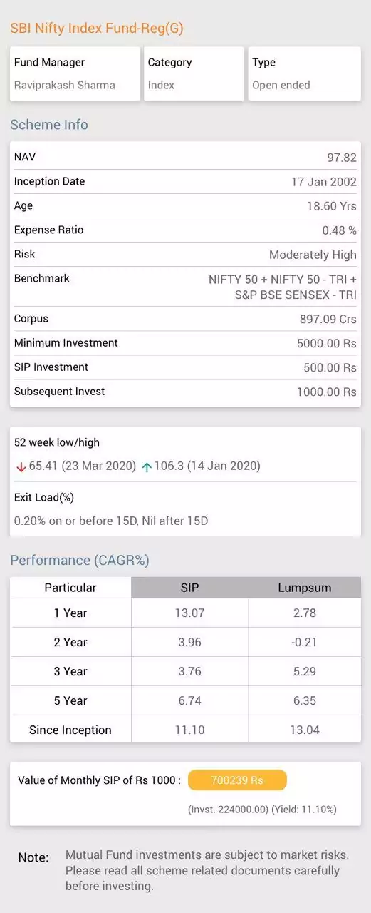 Mutual fund returns are low or negative, should SIP be discontinued?