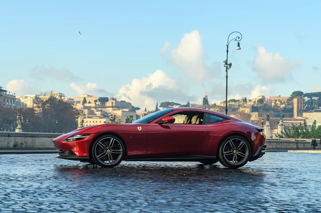 Ferrari Roma Vista Perfil