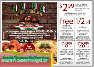 Free Printable Pizza Inn Coupons