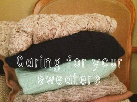 Caring for Your Winter Sweaters
