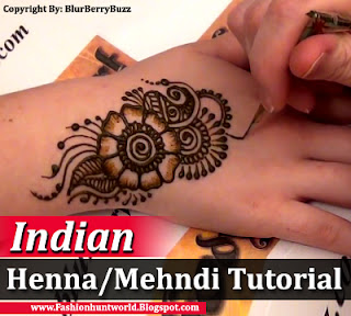 Best Indian Henna-Mehndi Designs Tutorial