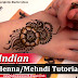 Best Indian Henna-Mehndi Designs Tutorial