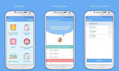 MyVaksinBaby - Aplikasi Memvaksi Anak Mengikut Jadual