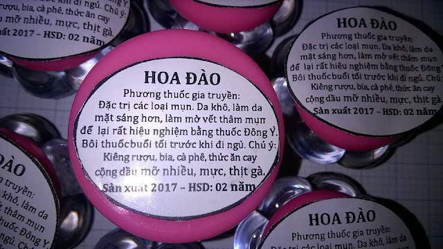 Thuốc trị mụn Hoa Đào tái tạo tế bào da - Liên hệ ☎ 0169 494 2637