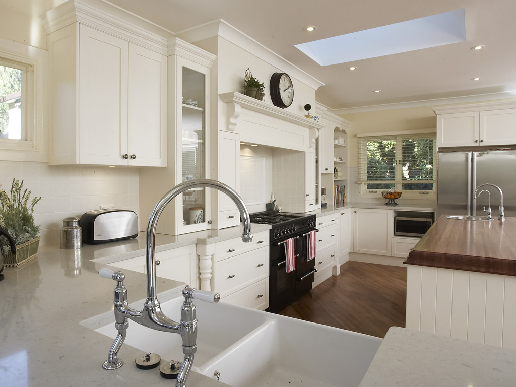 White French Country Kitchen